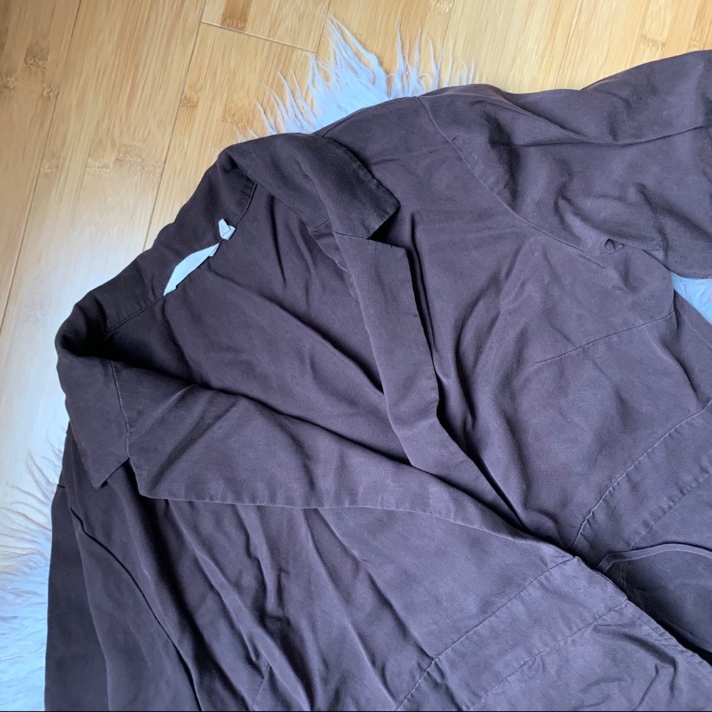 SOLD✨Soft Surroundings Quintessa Tencel Maxi Coat - Picture 3 of 9